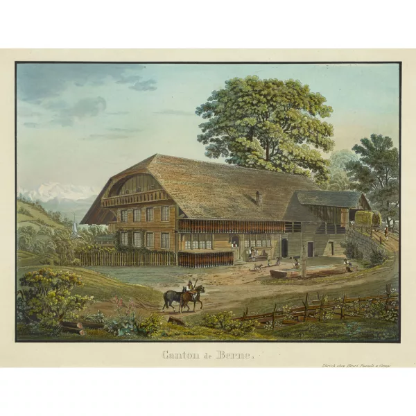 Samuel Birmann — "Canton de Berne".