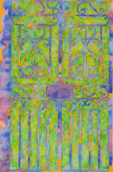 Samuel Buri — Hortus conclusus, 2000