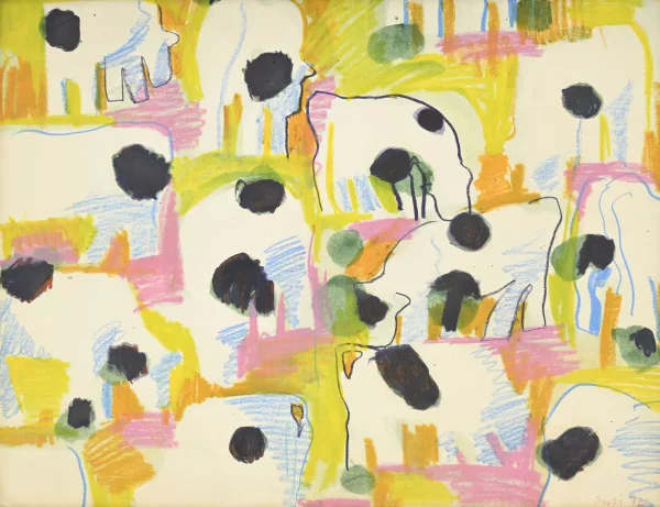 Samuel Buri (1935) — "Les vaches"