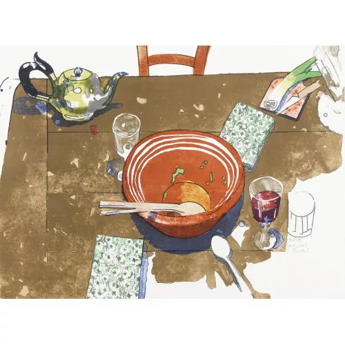 Samuel Buri — Der gedeckte Tisch.