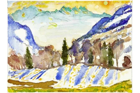 Schneeschmelze