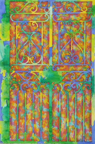 Samuel Buri — Hortus conclusus, 2000