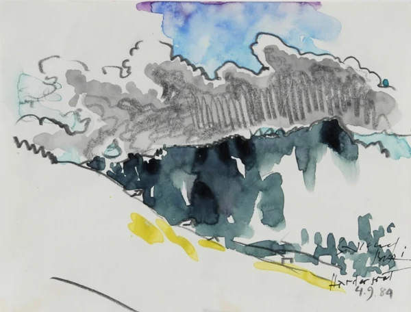 Samuel Buri — Hardergrat, 1989