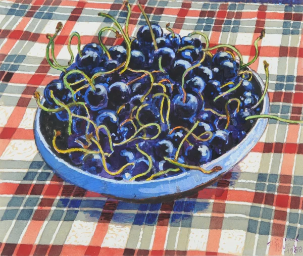Samuel Buri — Kirschen, 1988