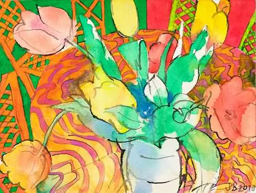 SAMUEL BURI — Tulipes. 2019. — Koller Auktionen