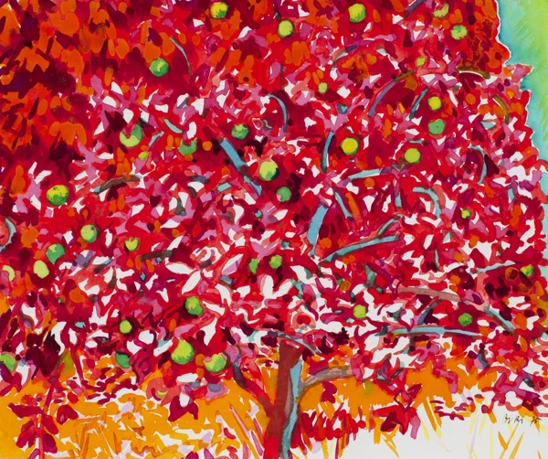 Samuel Buri — Apfelbaum, 1975