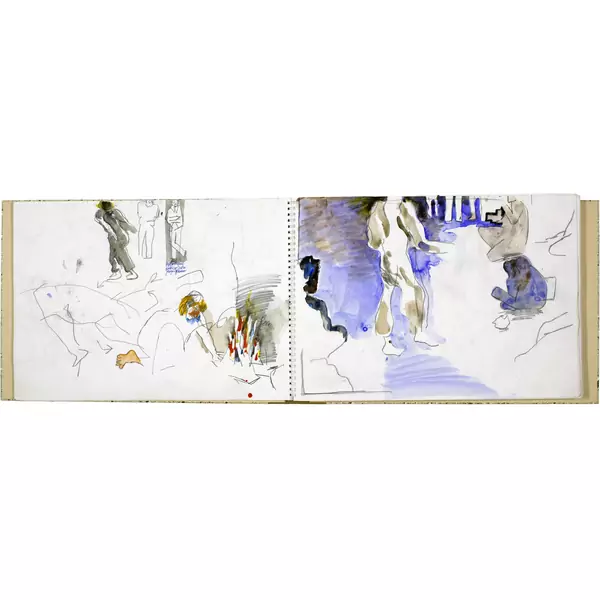 Samuel Buri — Vor dem Abbruch - Skizzenbuch — Galerie Kornfeld