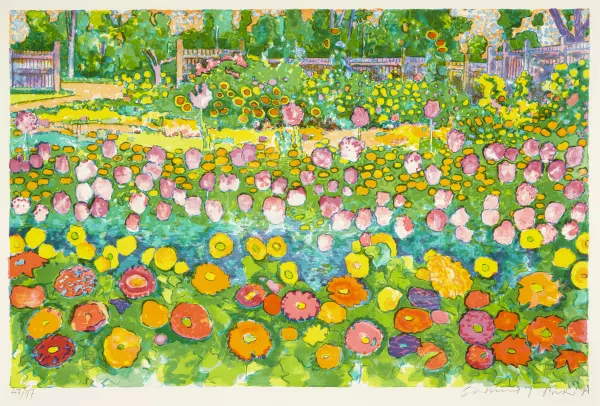Blumen im Garten