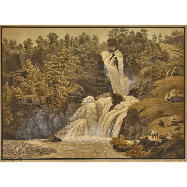 Samuel Frey — "La Cascade de Reichenbach, dans la Vallé d'Oberhasli, C: Bern".
