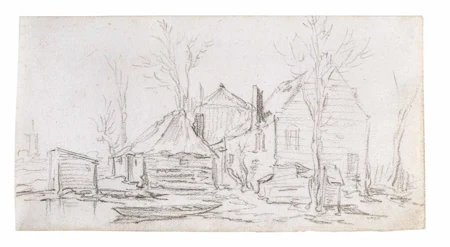 Samuel Hieronymus Grimm — Jahrmarkt in einer kleinen Stadt — Galerie Kornfeld