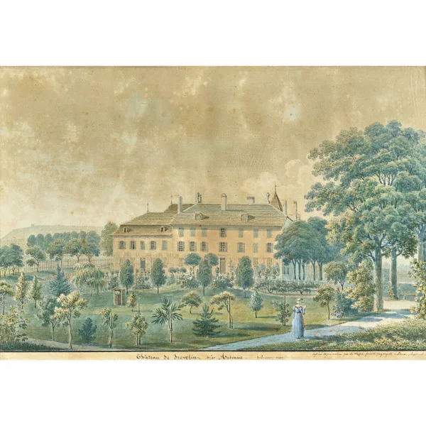 Samuel Weibel — "Château de Trevelin près Aubonne (de Crinsoz prop:)".