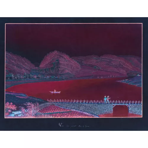 Samuel Weibel — "Vue du pont Lac de Joux".