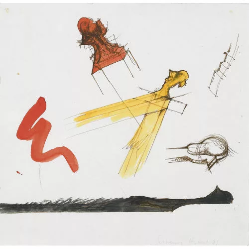 Schang Hutter — Figurenstudien.
