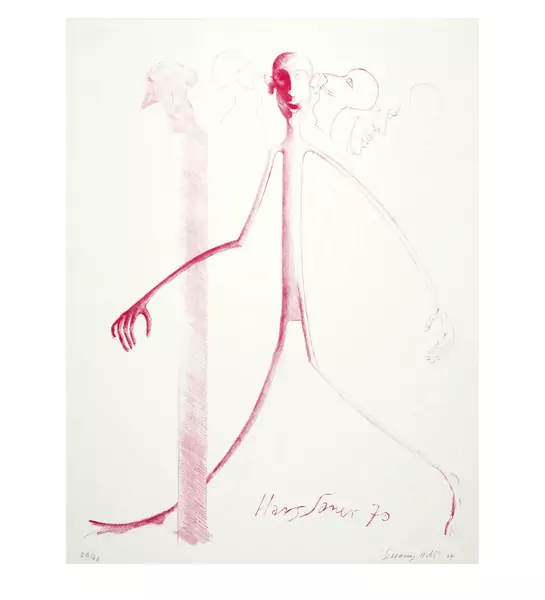 Schang Hutter — Hans Saner — Galerie Kornfeld