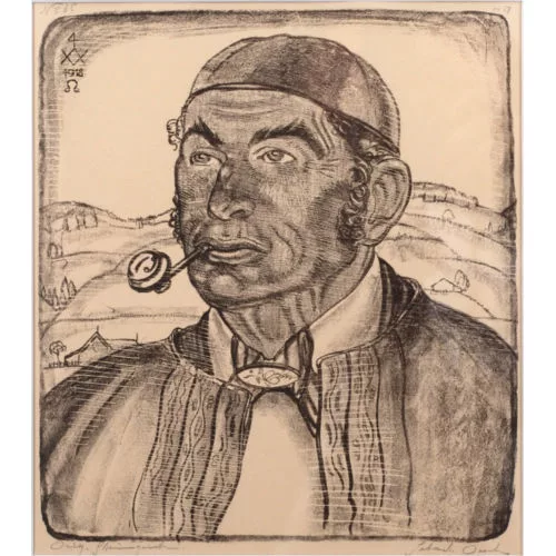 Sebastian Oesch — Appenzeller Bauer in Tracht.