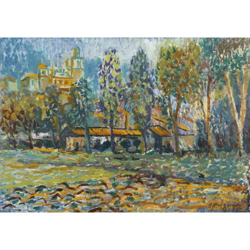 Serge Brignoni — "Paysage en Espagne".