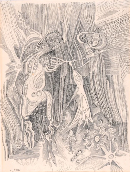 Serge Brignoni — Versteinerung, 1942