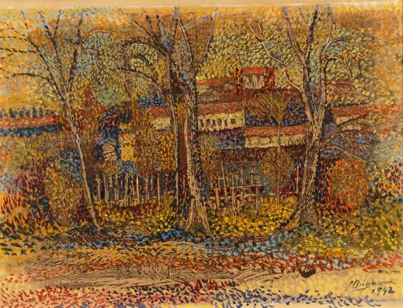 Serge Brignoni — Automne au Tessin, 1942