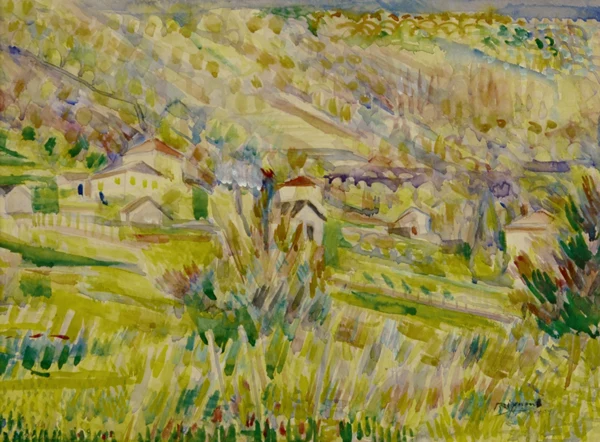 Serge Brignoni — Tessiner Landschaft, 1939