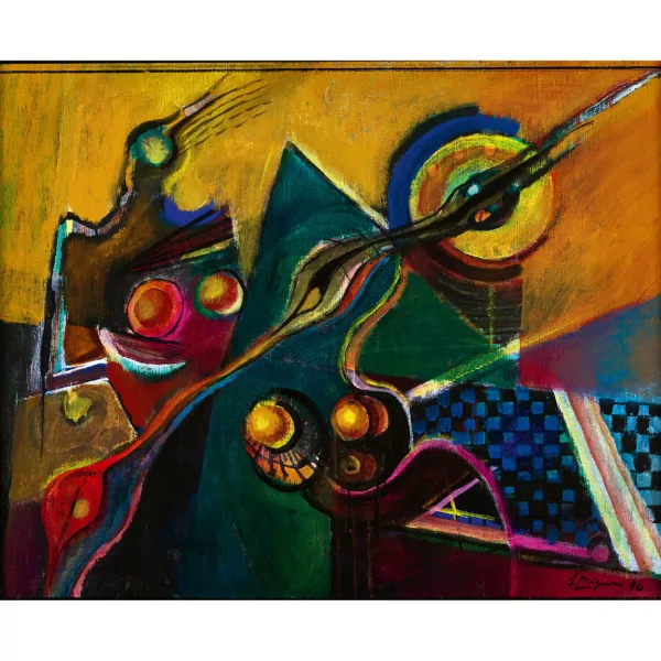 Serge Brignoni — "Coucher de soleil".