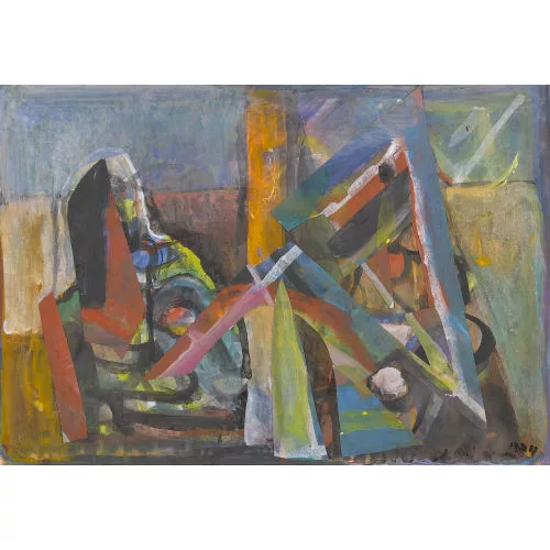 Serge Brignoni — Abstrakte Komposition.