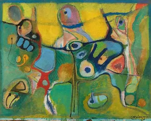 SERGE BRIGNONI — Formes anthropomorphes. 1956. — Koller Auktionen