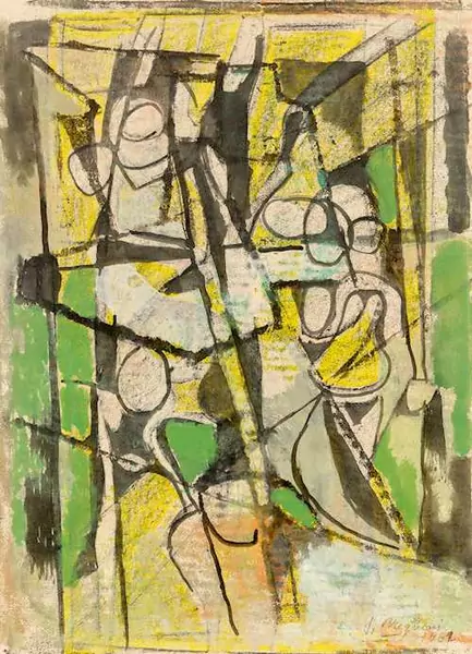 SERGE BRIGNONI — Composition dans l’espace. 1962. — Koller Auktionen