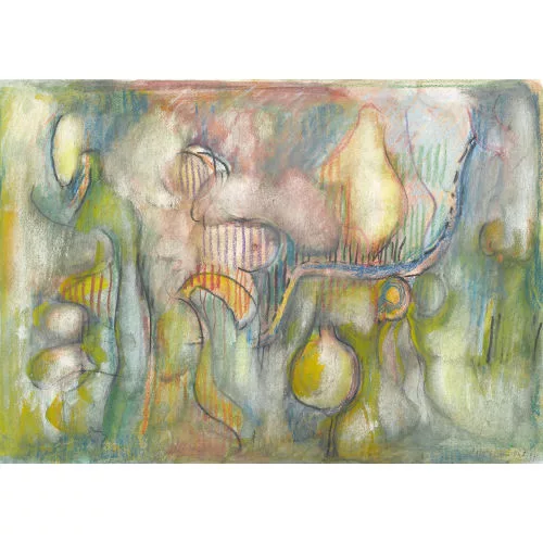 Serge Brignoni — Komposition in Grün.