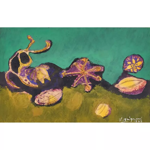 Coquillage dans la mer