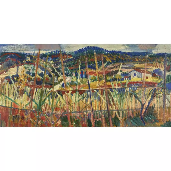 Hügelige Landschaft