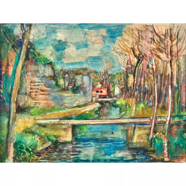 Norditalienische Landschaft