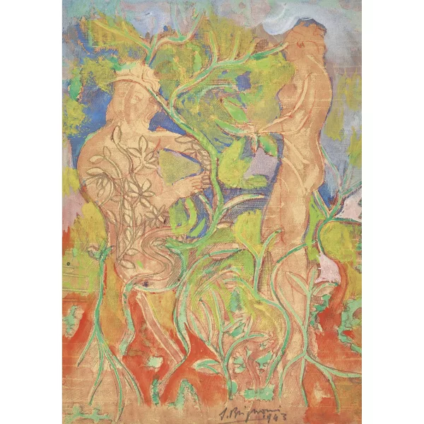 Serge Brignoni — "Adam und Eva".