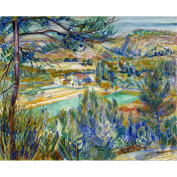 Serge Brignoni — Paesaggio provenzale — Galerie Kornfeld