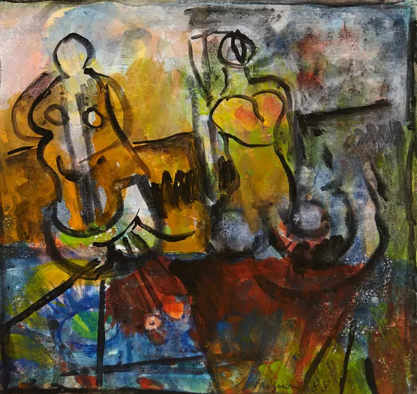 Komposition mit Figuren