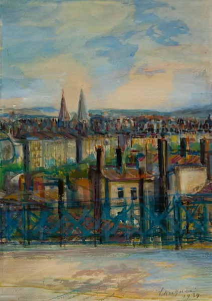 Blick auf Nyon