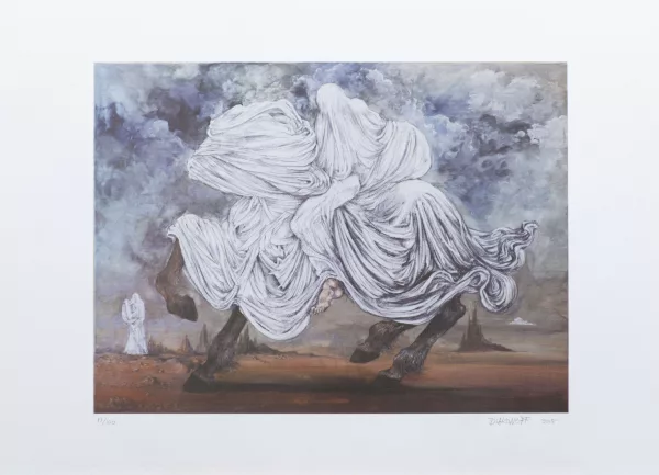 Serge Diakonoff — Le cavalier drapé
