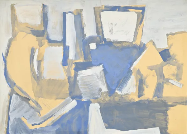 Sergio De Castro — "L'étagère bleue"