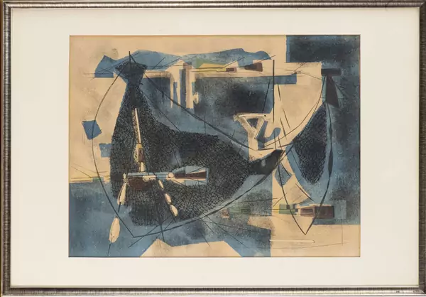 Sigismond Kolos Vary (1899-1983), "Composition, 1952" — DognyAuction