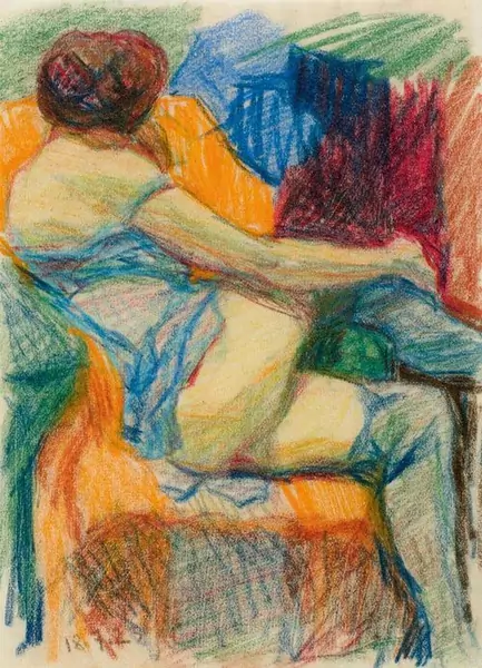 SIGISMUND RIGHINI — Figurenstudie. 1923. — Koller Auktionen