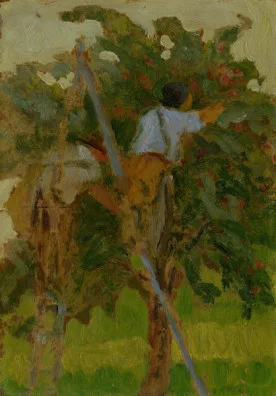 Sigismund Righini — Obsternte, Um 1906.