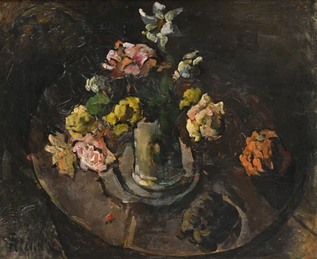 Nature morte au vase de fleurs