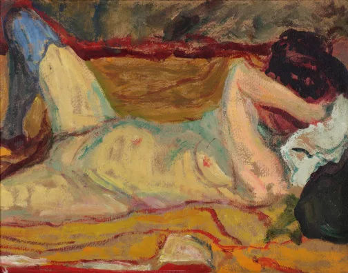 Sigismund Righini — Liegender Akt, 1928