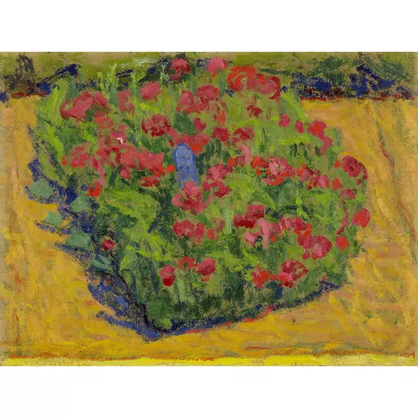 Sigismund Righini — Blumenbeet — Galerie Kornfeld