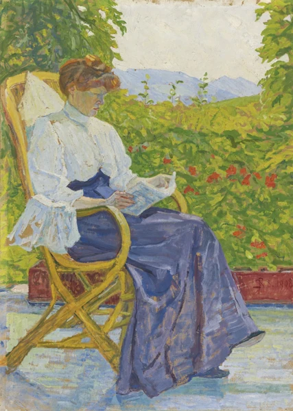 Sigismund Righini — Im Schatten, 1908