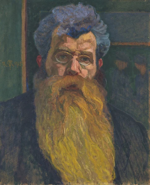 Sigismund Righini — Selbstbildnis, 1915