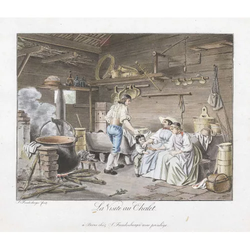 Sigmund Freudenberger — "La Visite au Chalet".