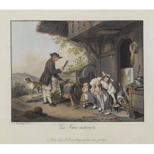 Sigmund Freudenberger — "Les Soins maternels".