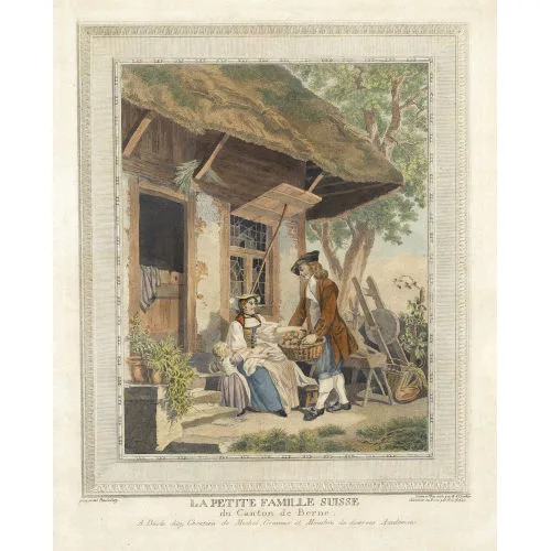 Sigmund Freudenberger — "La petite famille Suisse/du Canton de Berne.".
