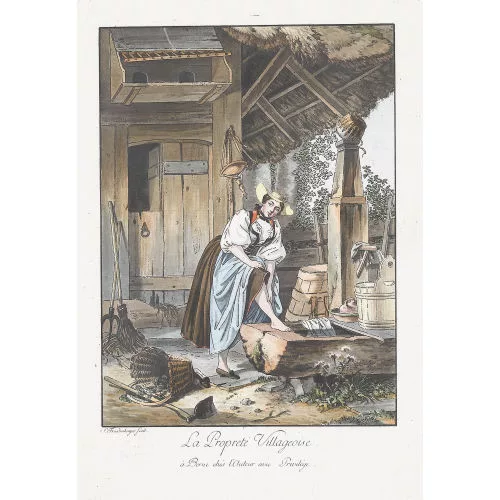 Sigmund Freudenberger — "La Propreté Villageoise".