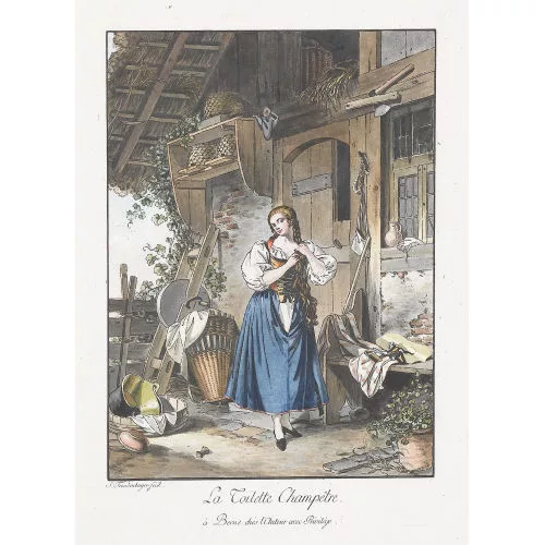 Sigmund Freudenberger — "La Toilette Champêtre".